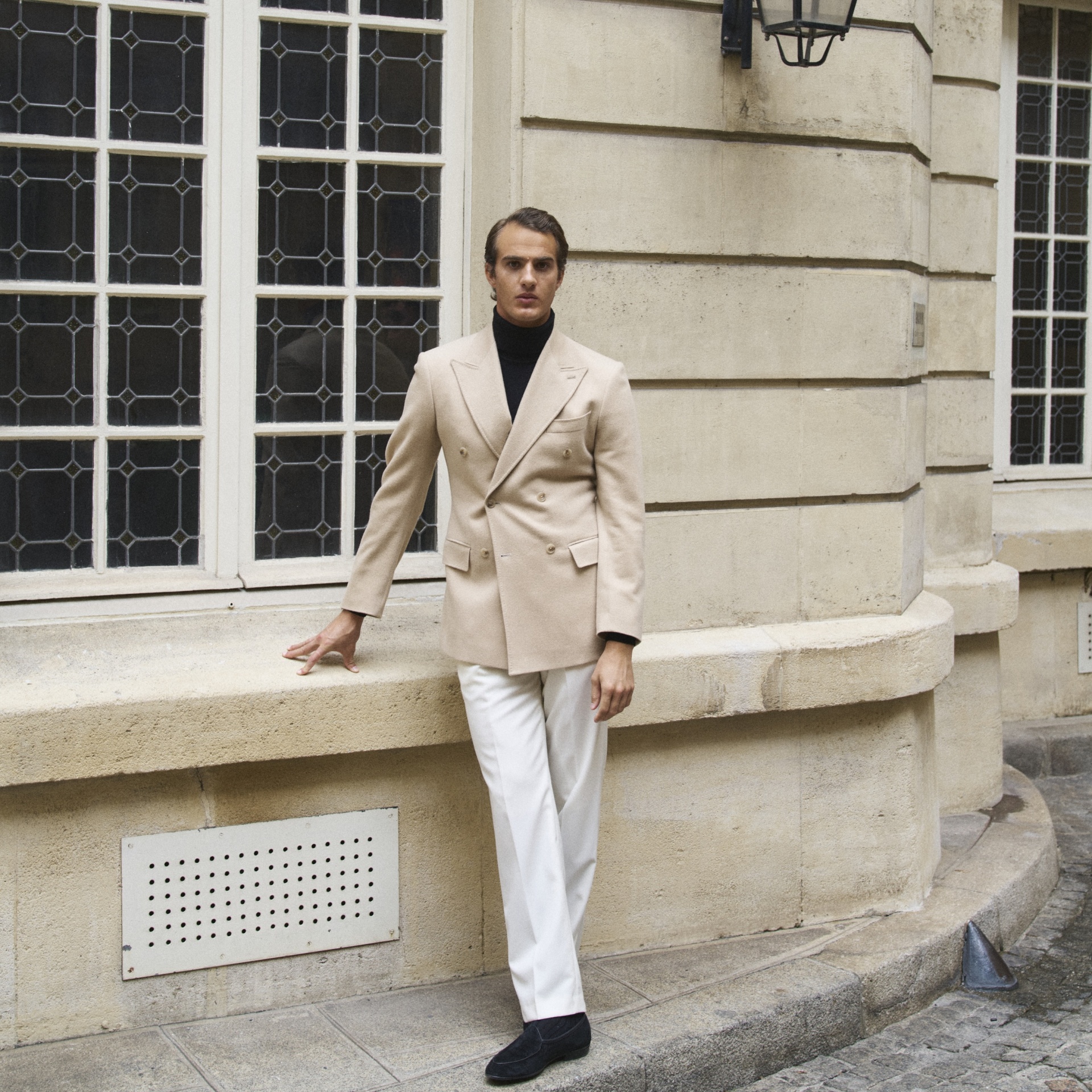 Veste Beige en poils de chameau