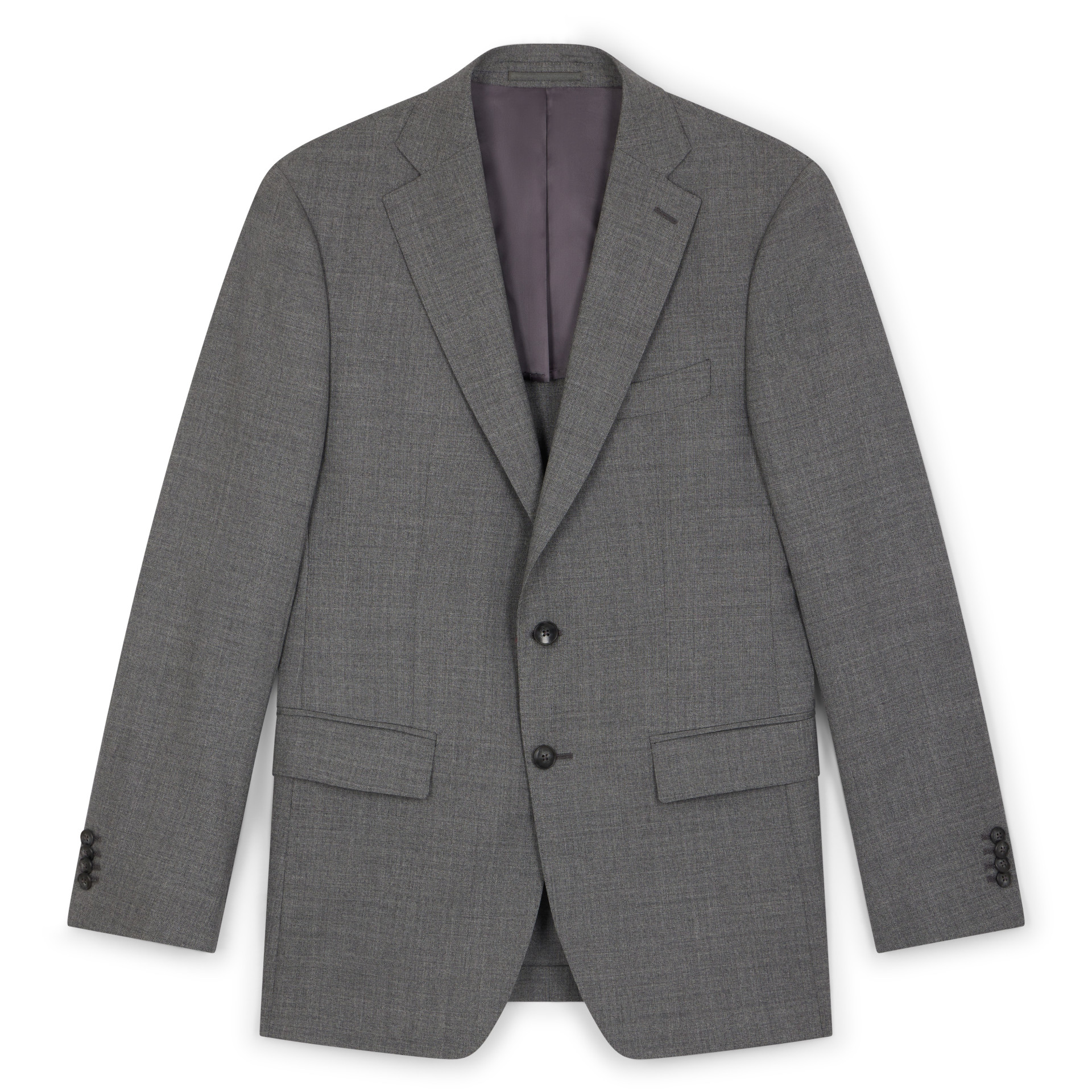 Costume en laine froide gris