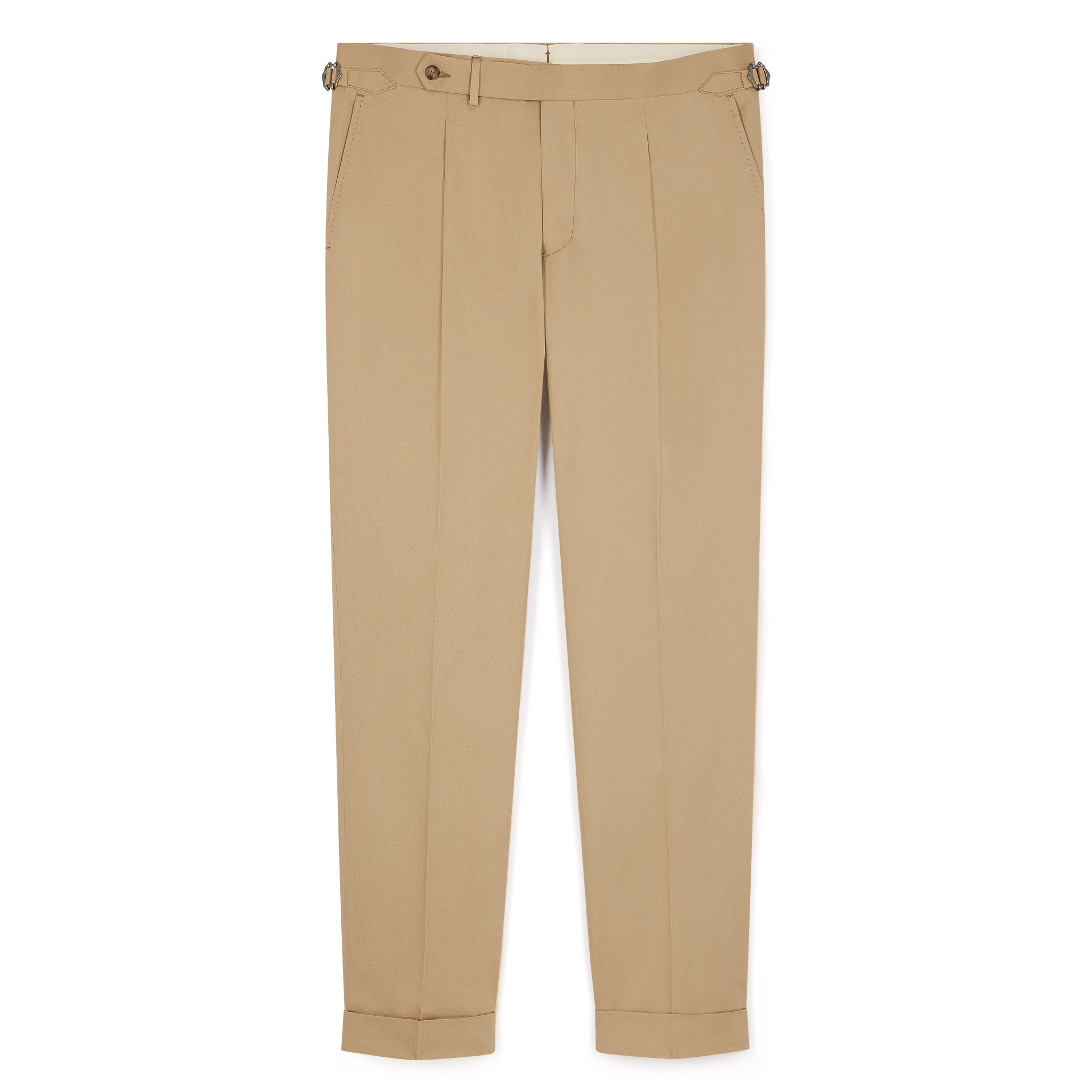 Veste Américaine en coton beige