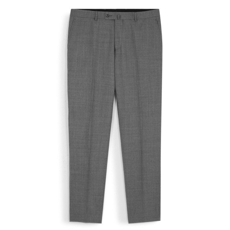 Costume en laine froide gris