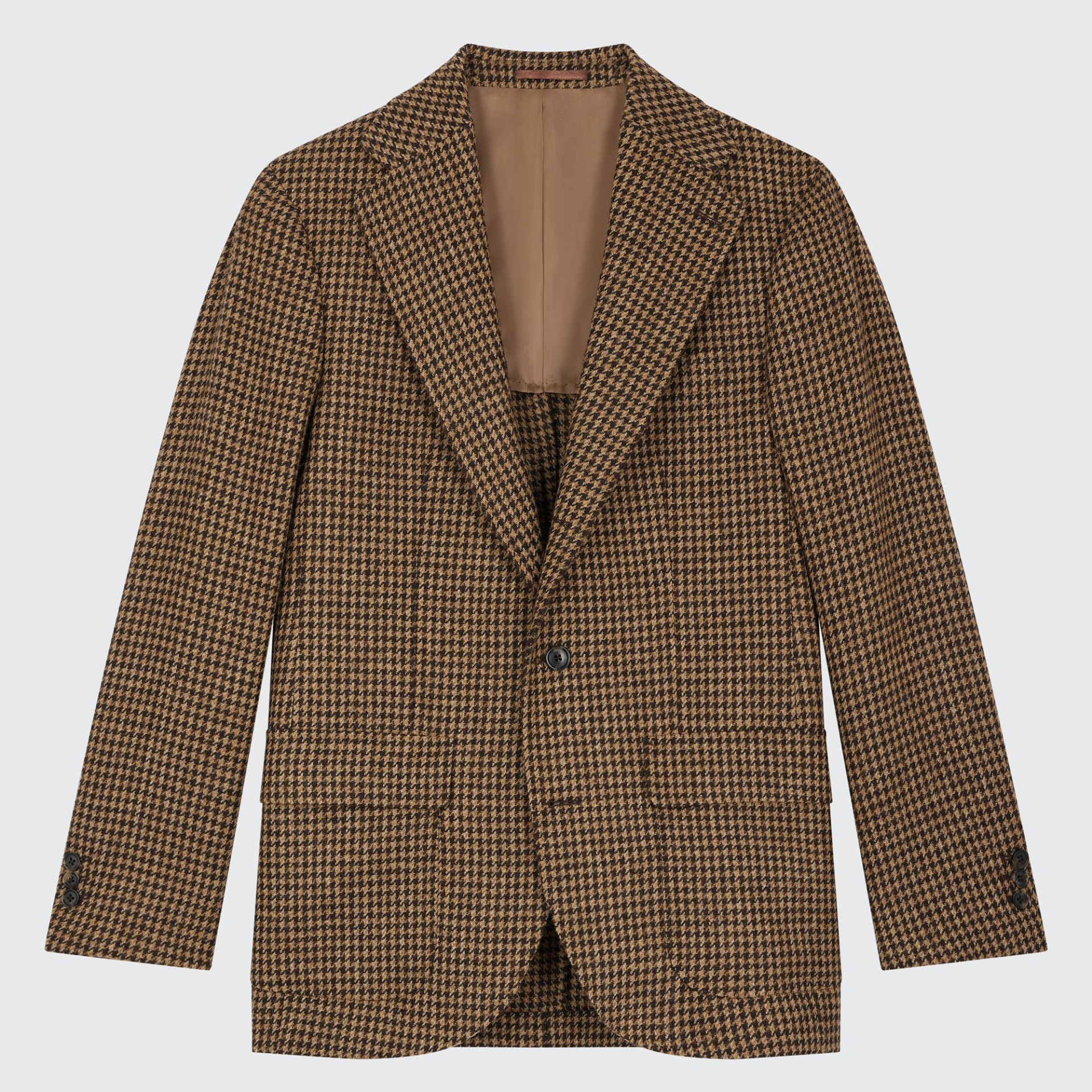 Blazer pieds de poule en Tweed Magee