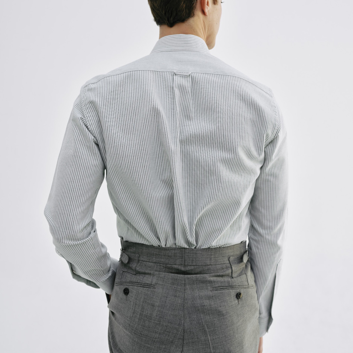 Costume gris en laine froide