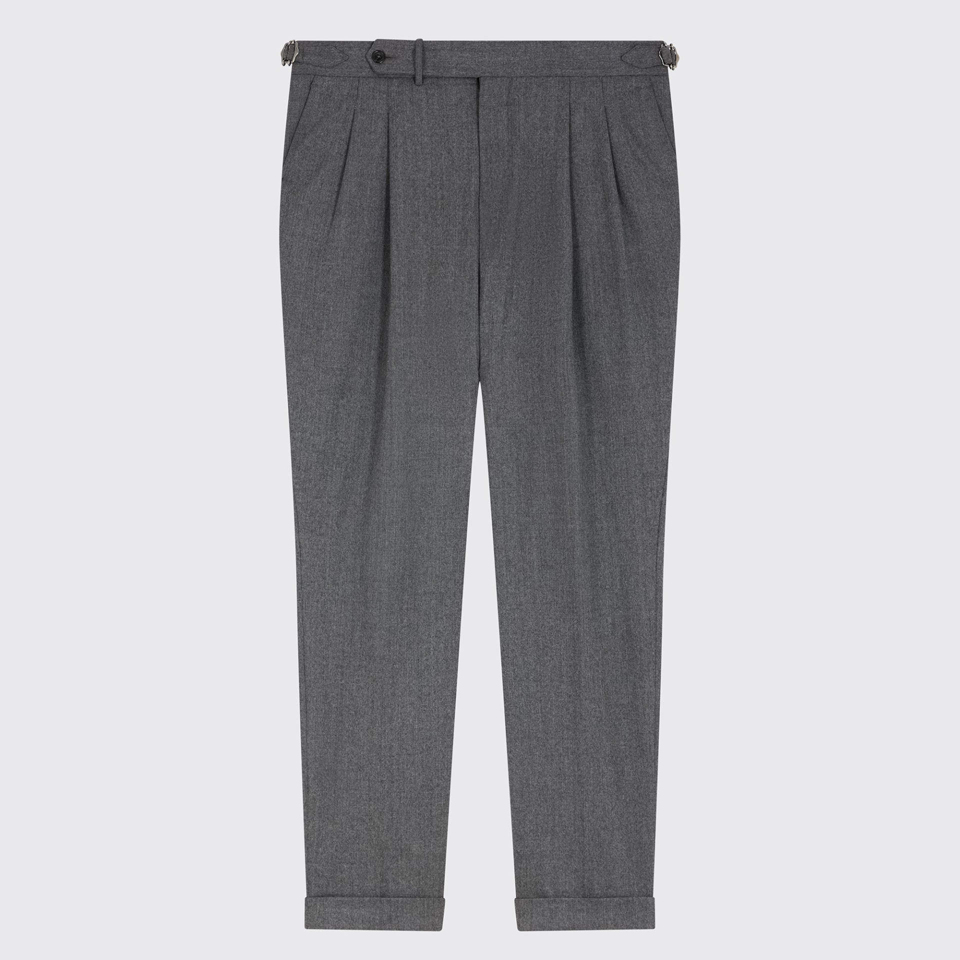 Costume Gris en Flanelle légère