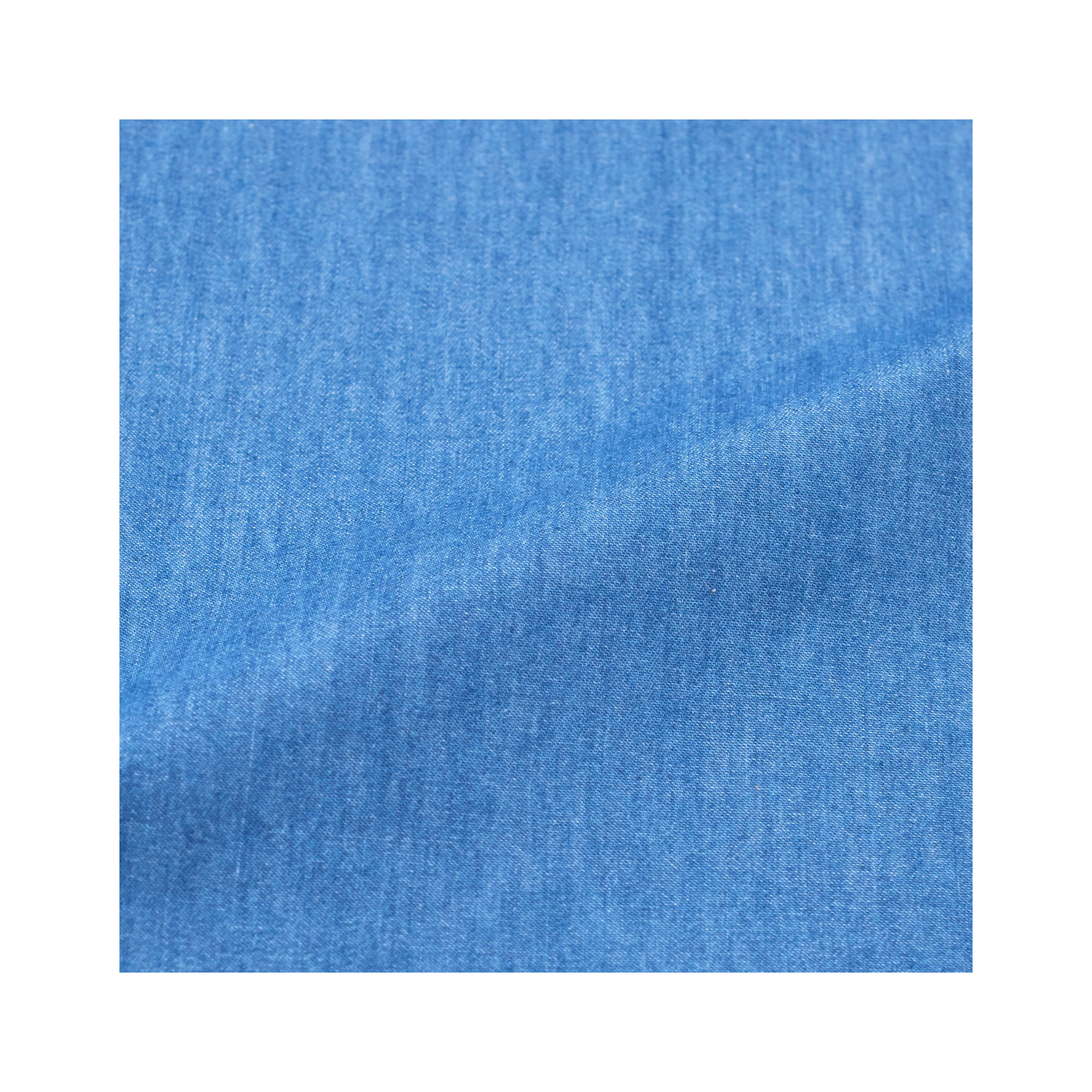 Chemise homme Jean Uni Bleu