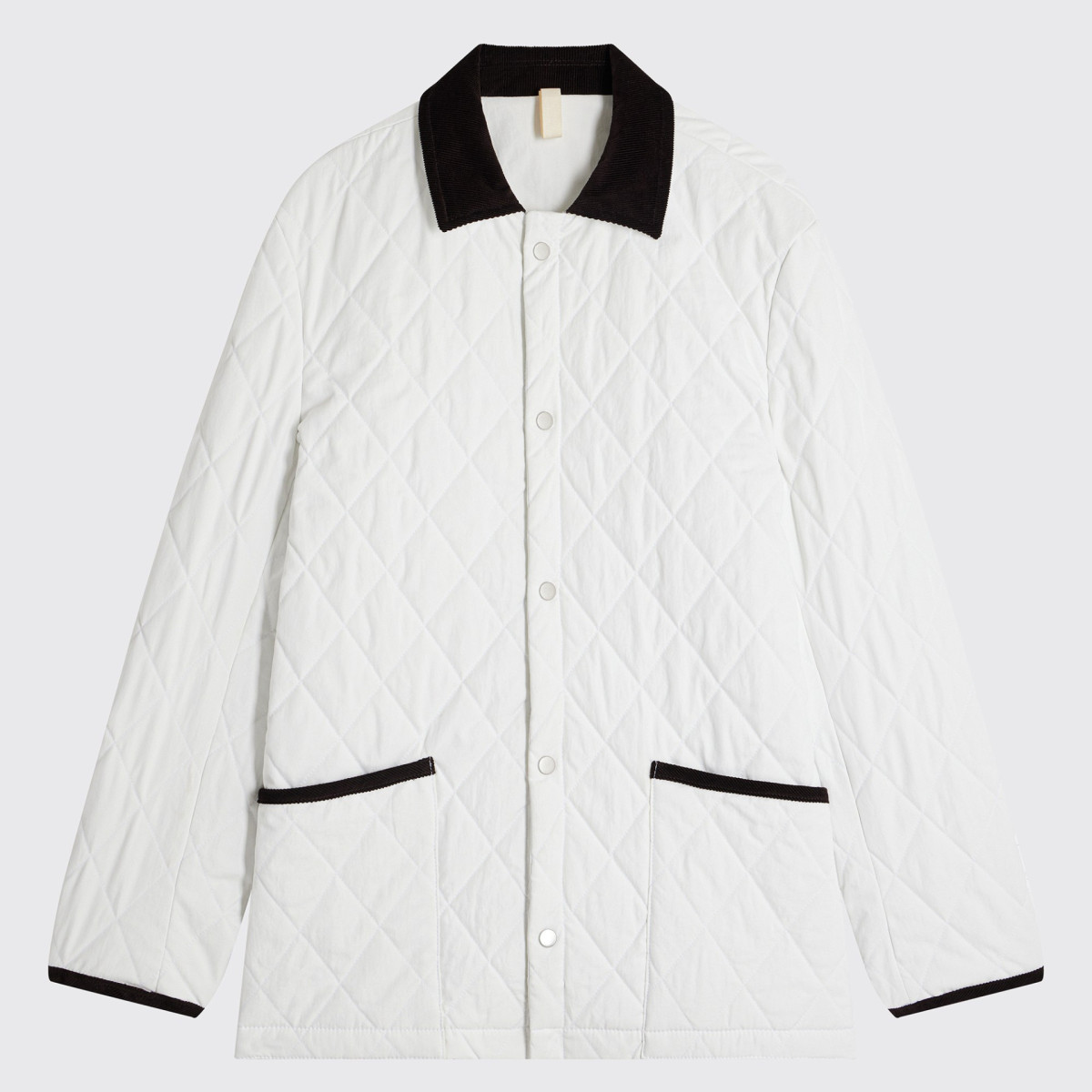 Manteau Matelassé Blanc