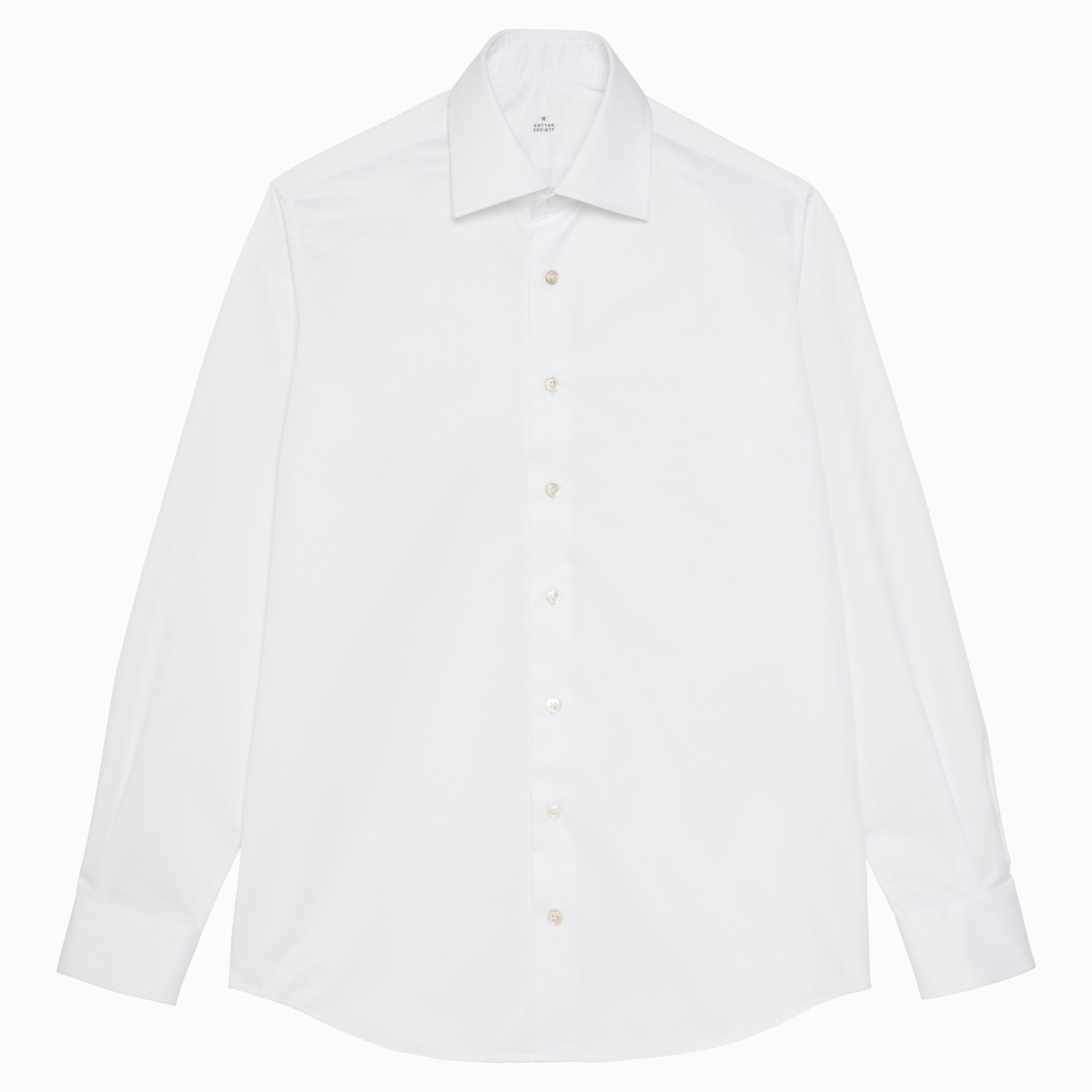 Chemise Twill Uni Blanc