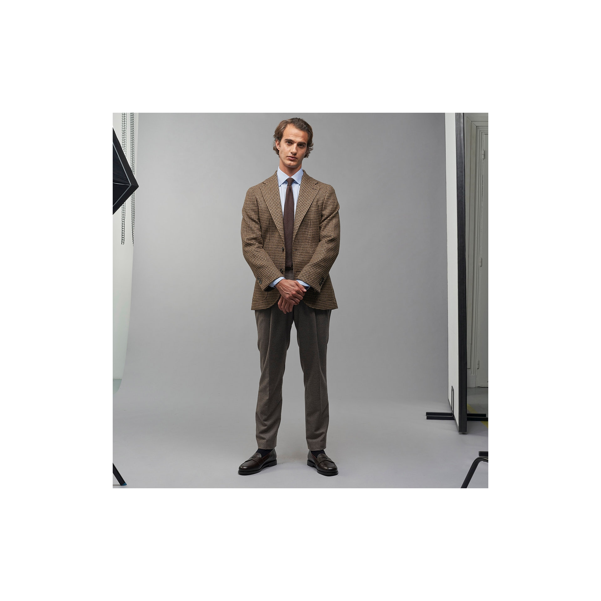 Chemise Twill Uni Bleu