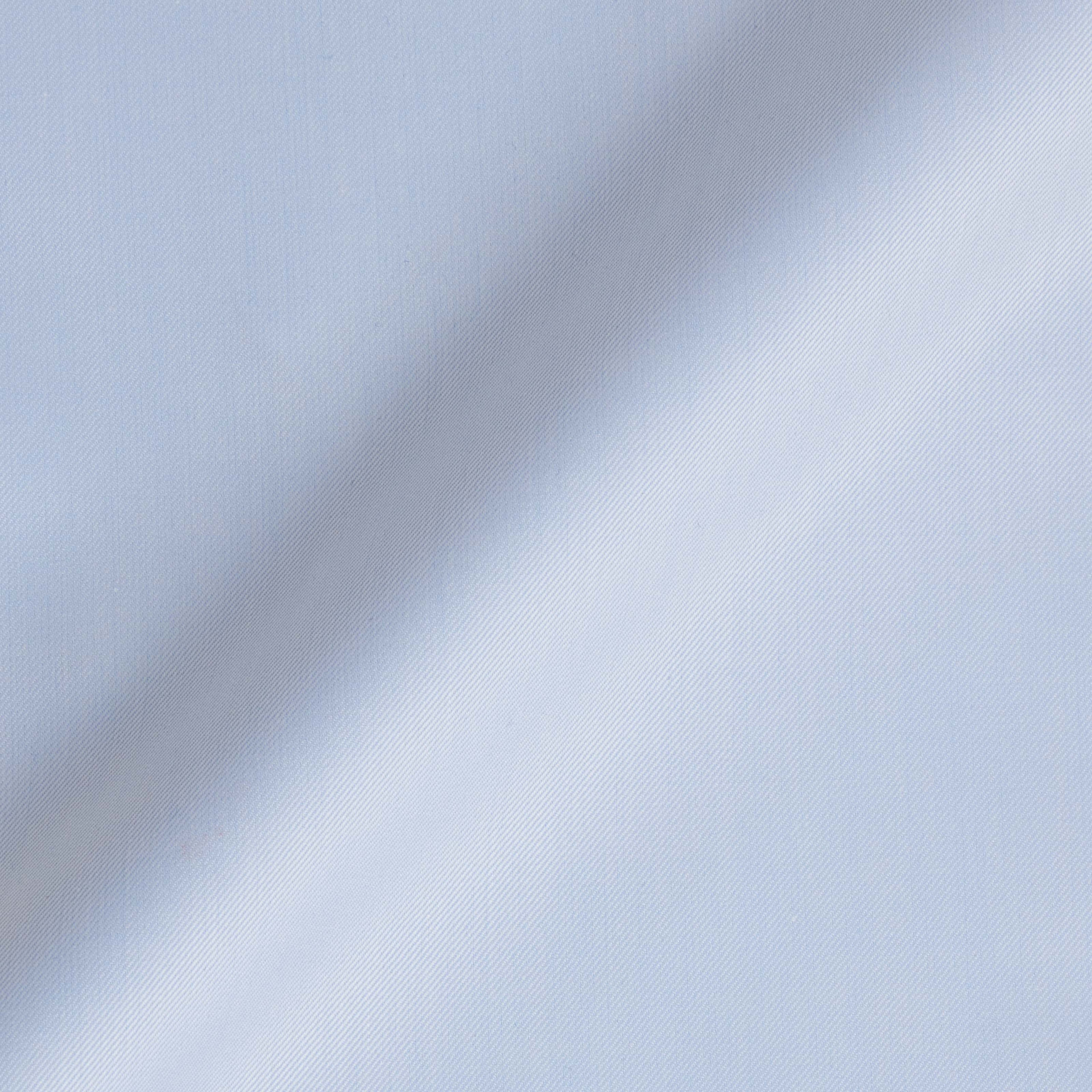 Chemise Twill Uni Bleu