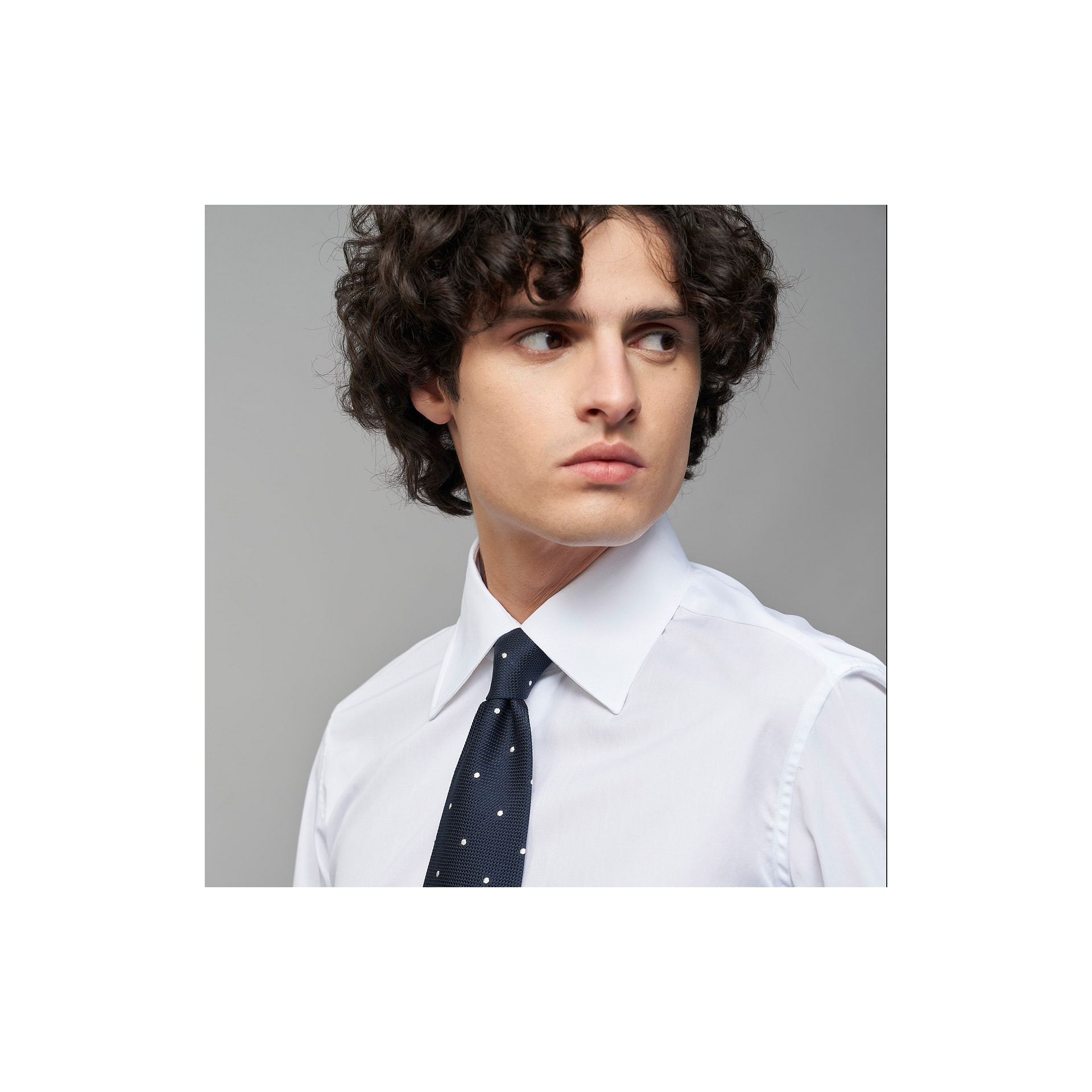 Chemise Popeline Unie Blanche