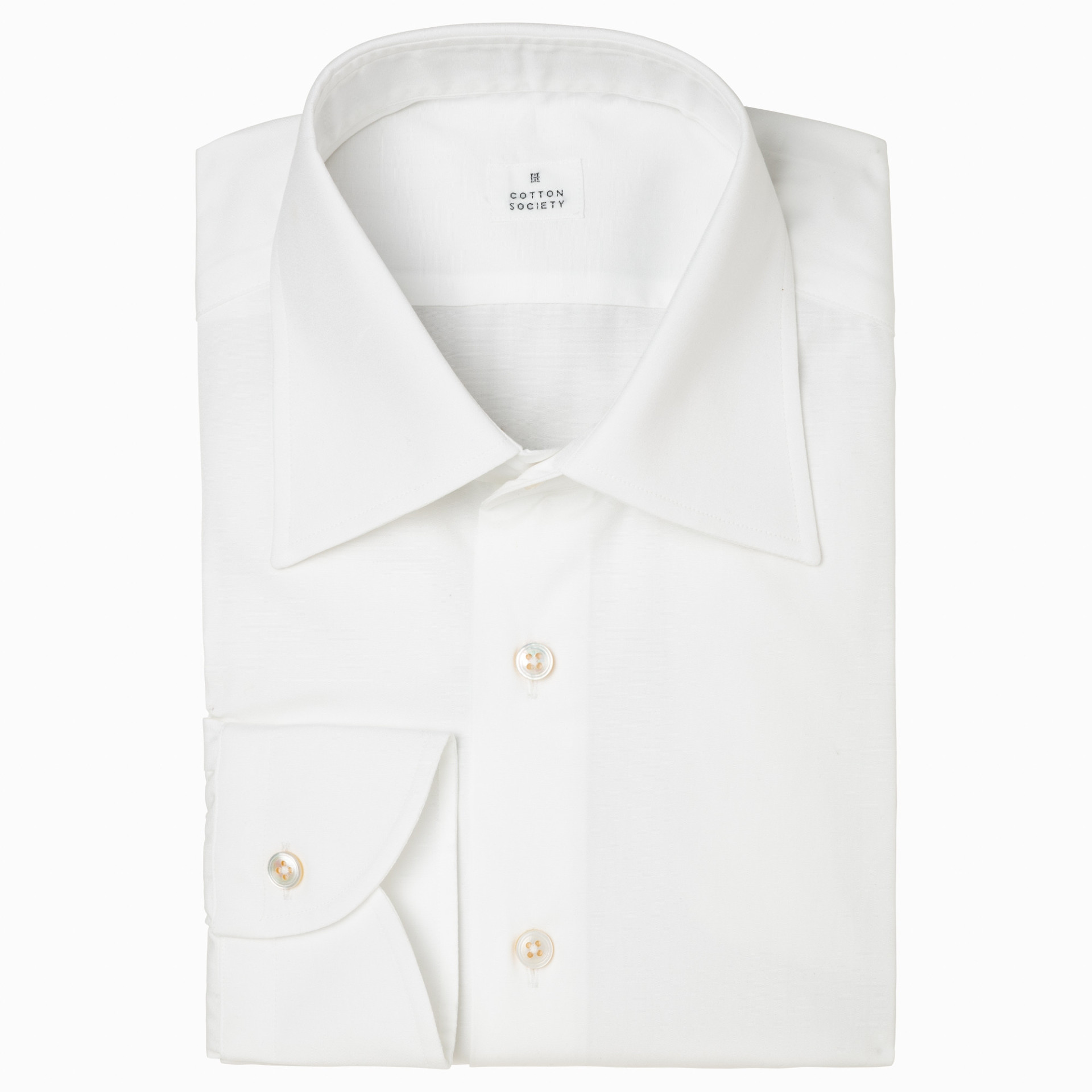 Chemise Popeline Unie Blanche