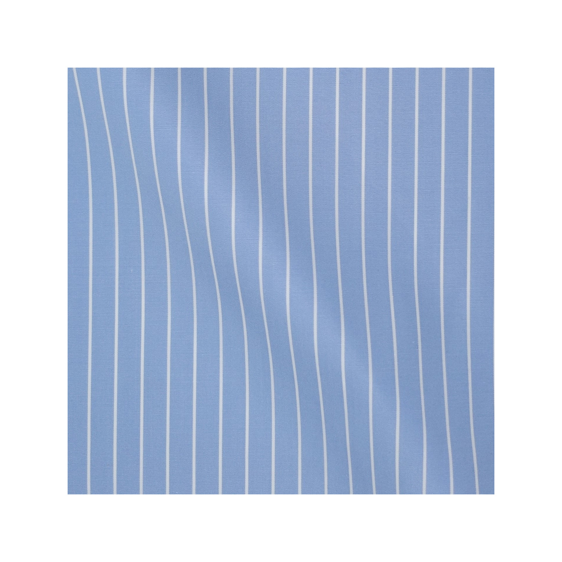 Chemise Popeline Rayée Bleue