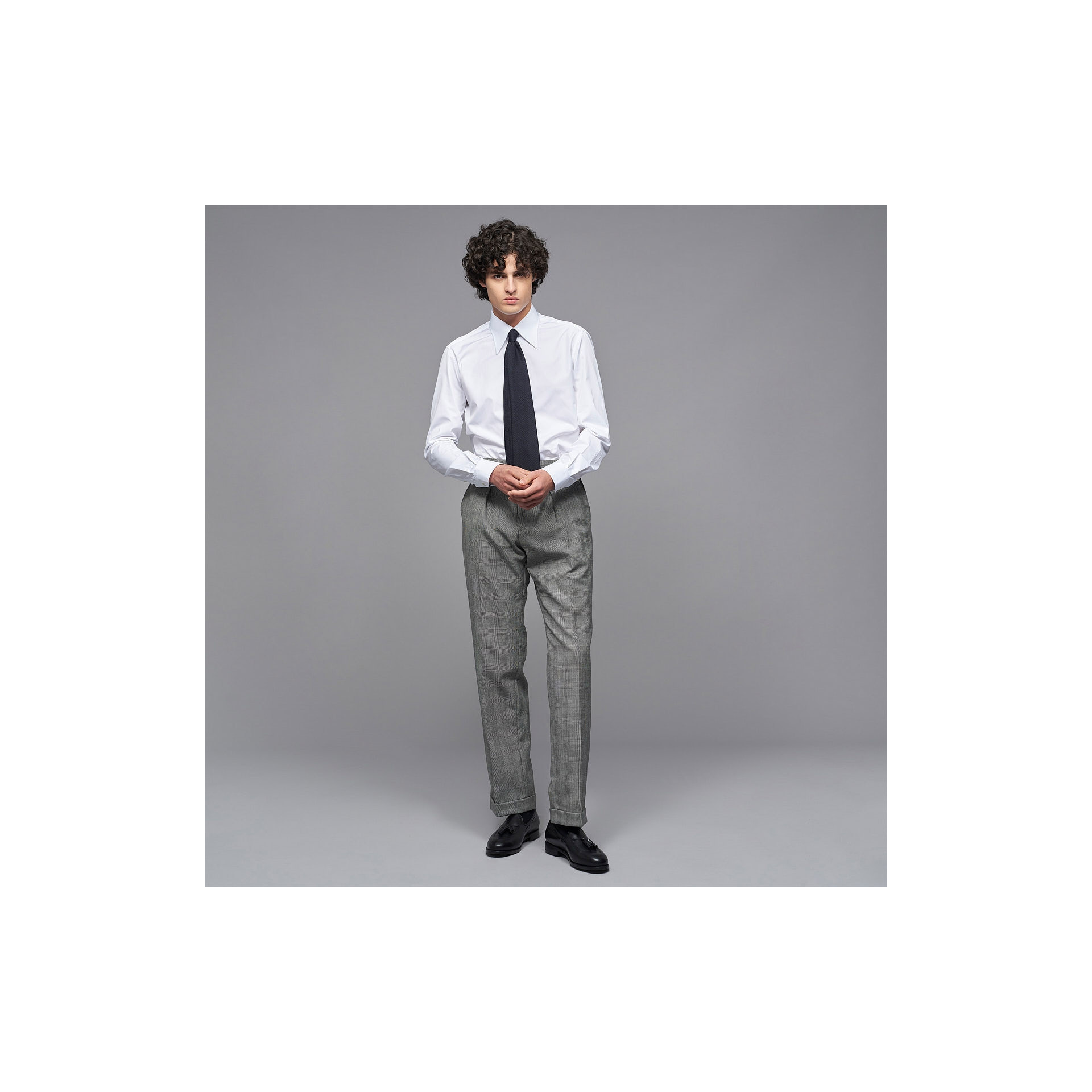 Chemise Popeline Unie Blanche