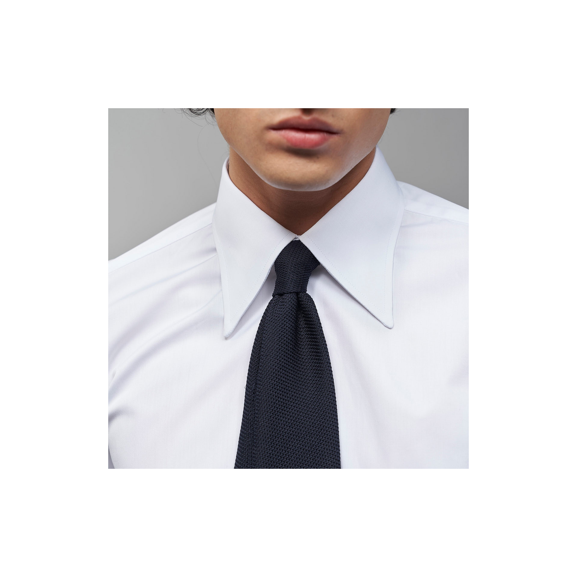 Chemise Popeline Unie Blanche