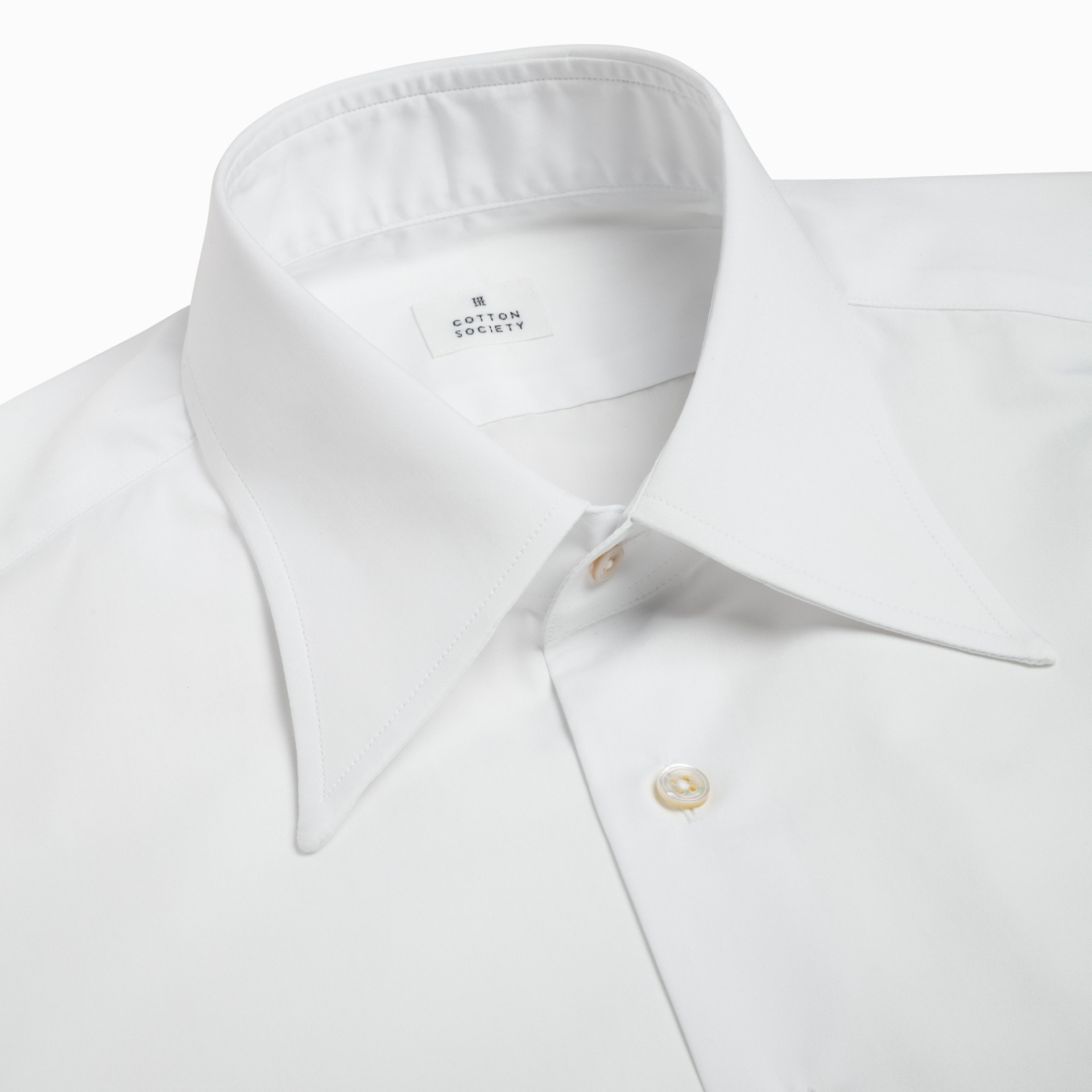 Chemise Popeline Unie Blanche