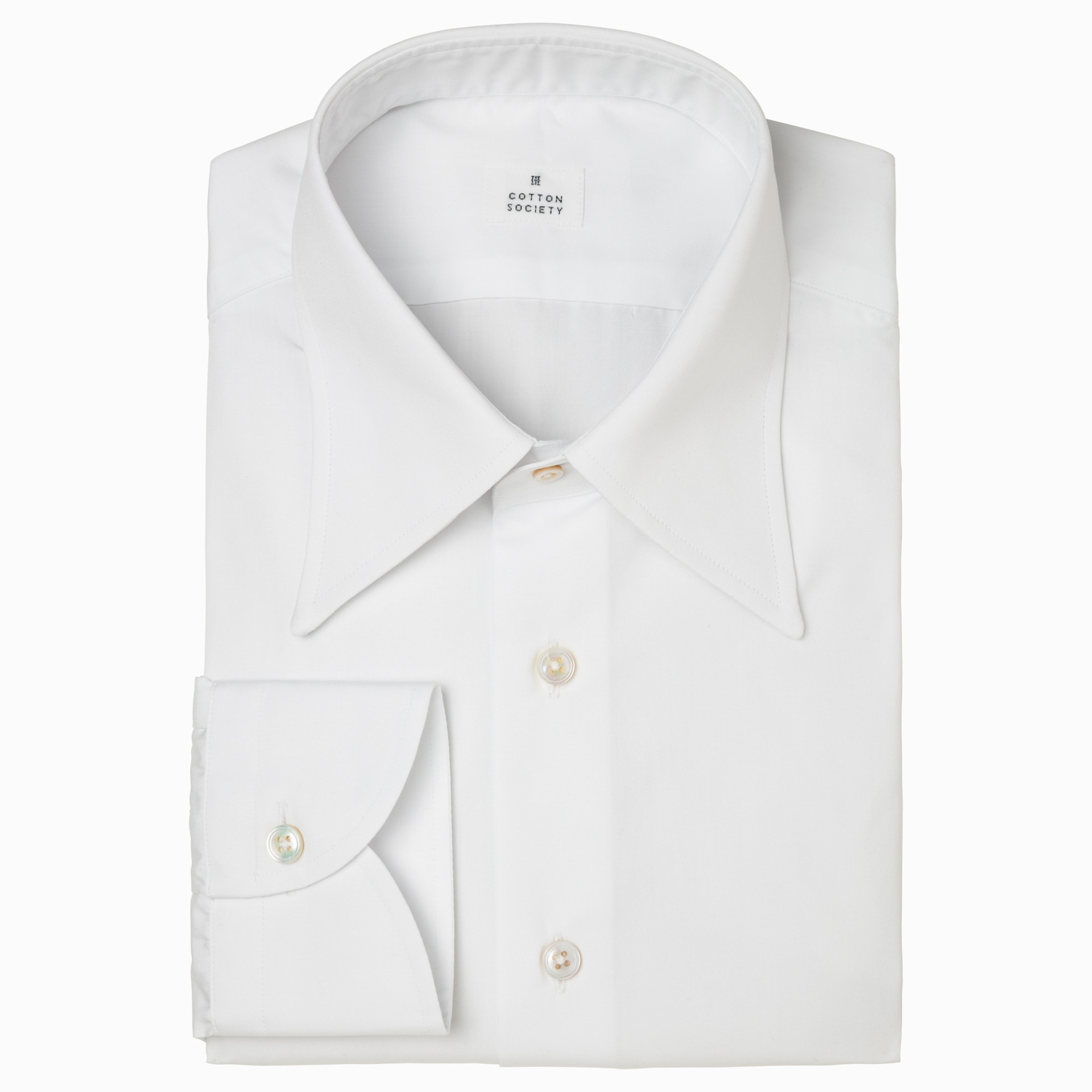 Chemise Popeline Unie Blanche