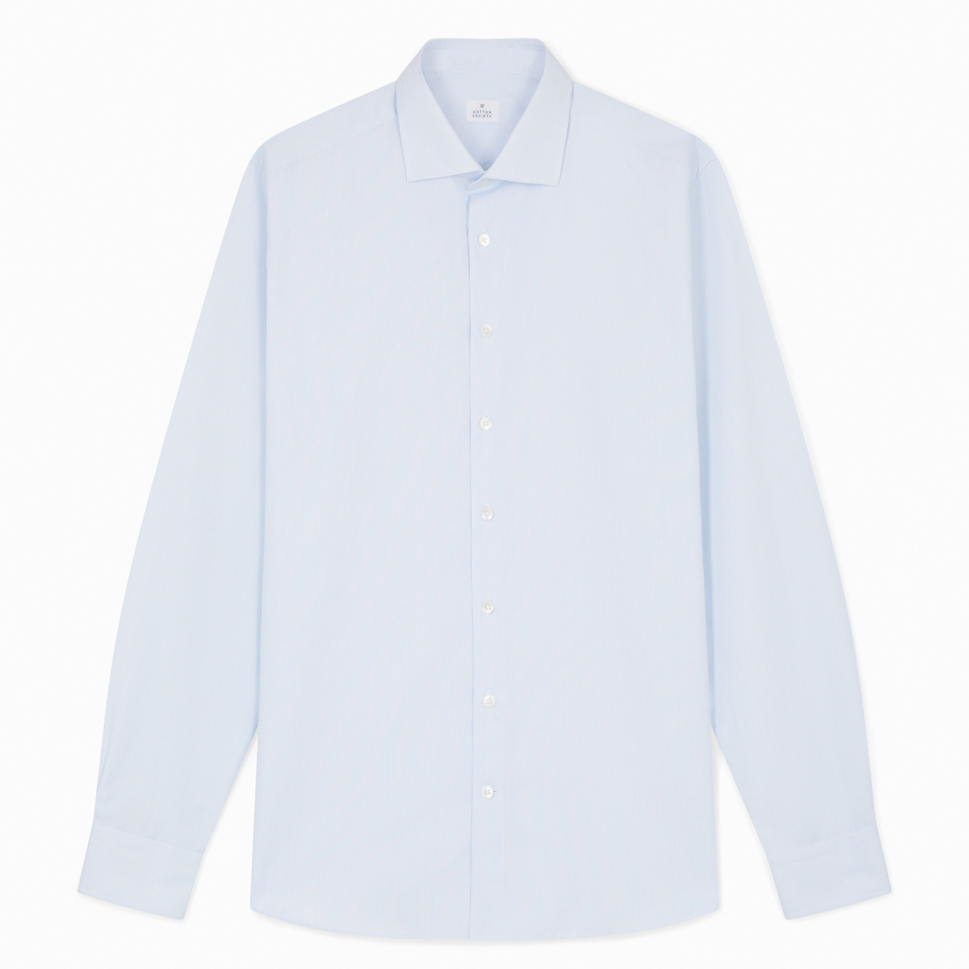 Chemise homme Popeline Rayé Bleu
