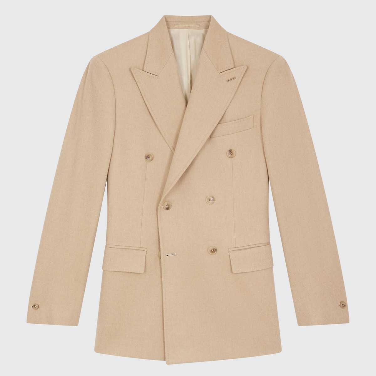 Veste Beige en poils de chameau