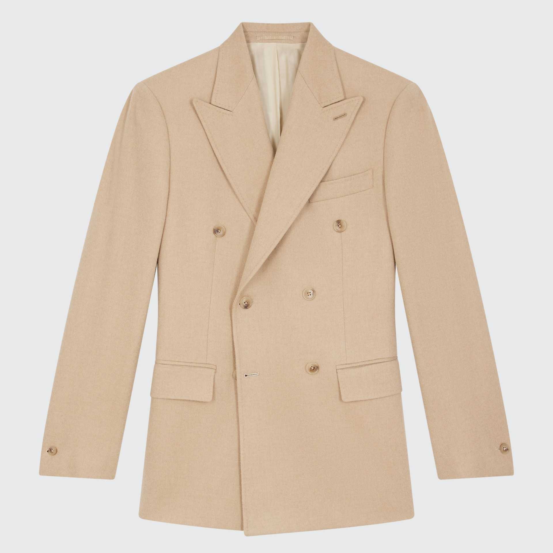 Veste Beige en poils de chameau