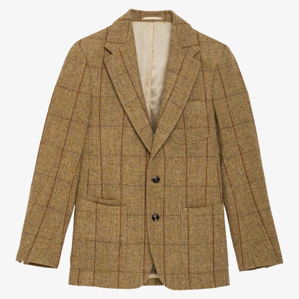 Veste en Harris Tweed à carreaux