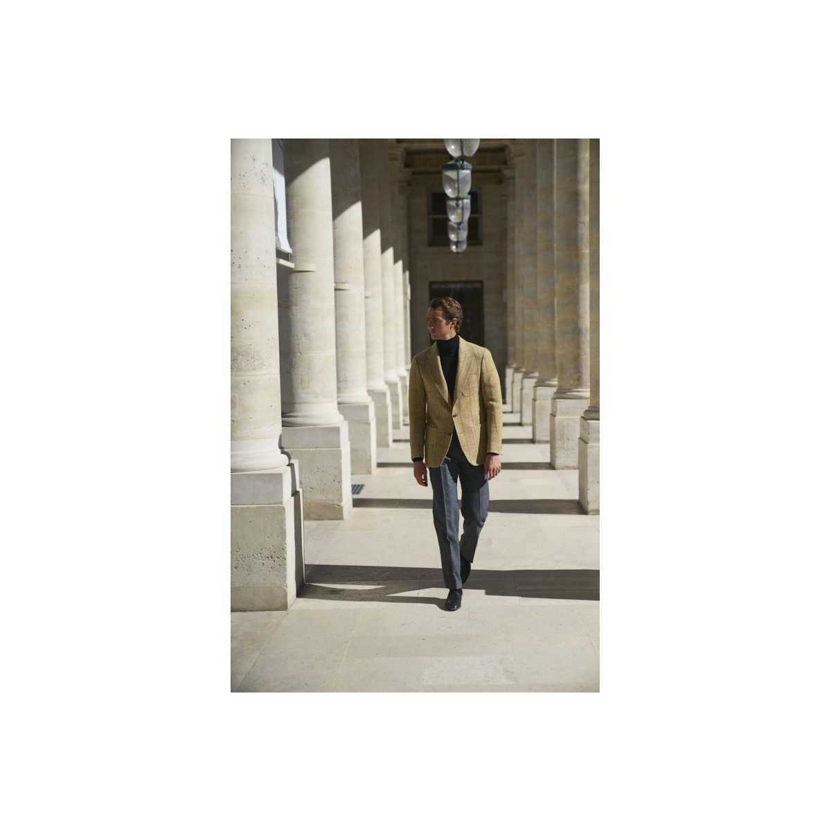 Veste en Harris Tweed à carreaux