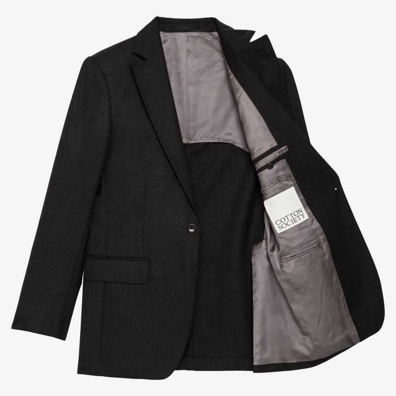 Costume en gabardine anthracite Standeven