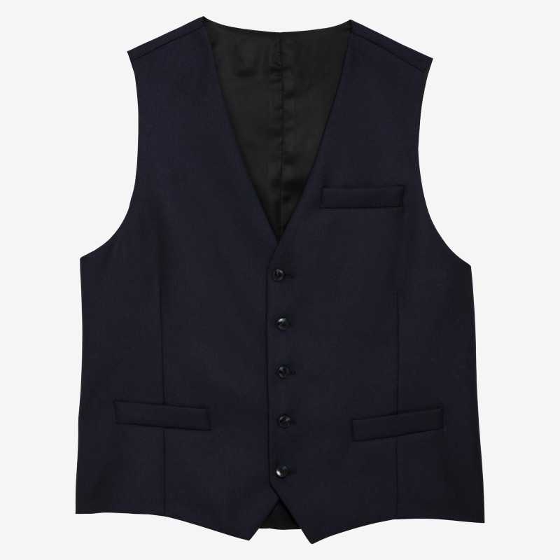 Costume marine gabardine Standeven 340g cran aigu