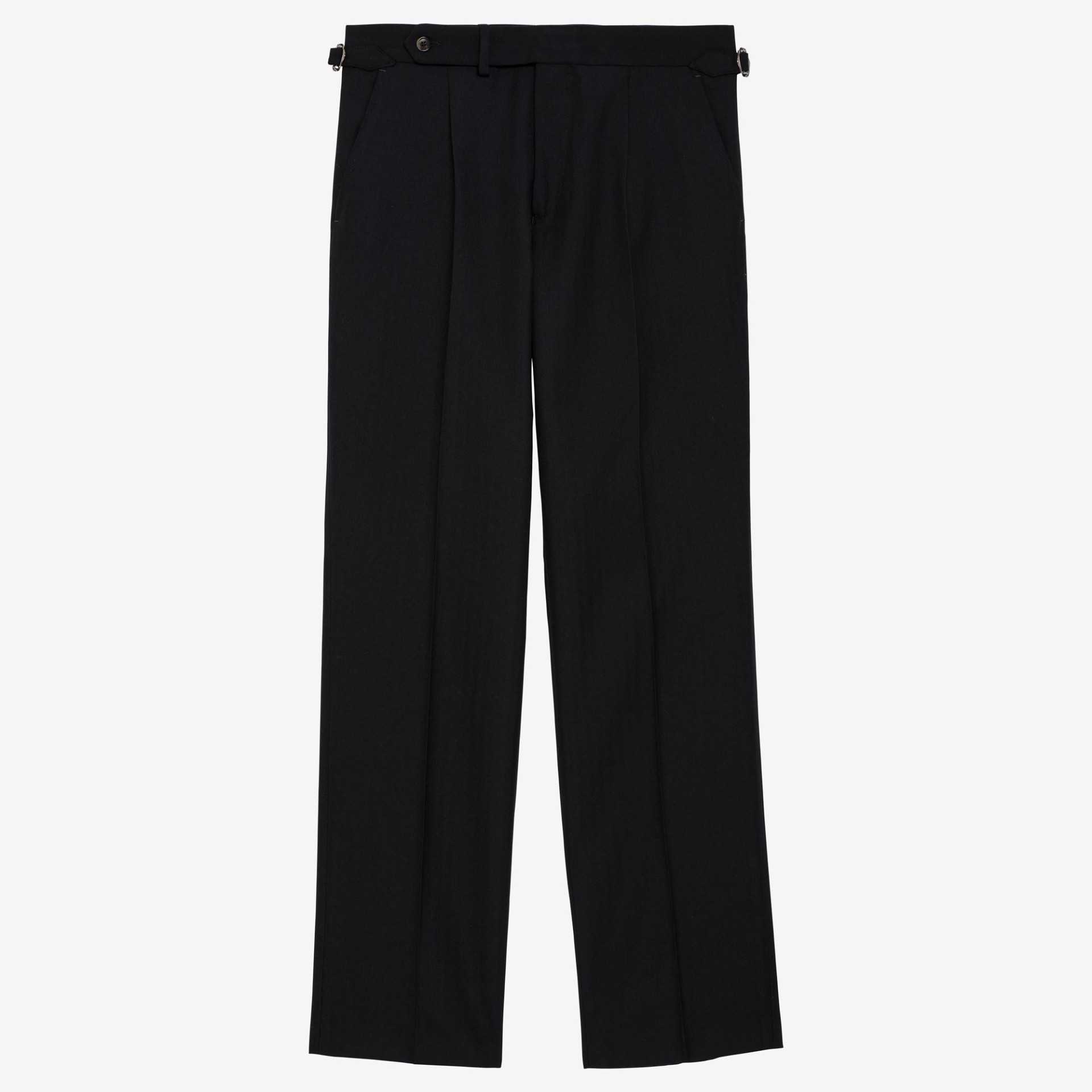 Costume en gabardine marine Standeven