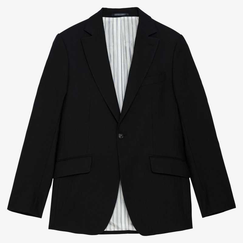 Costume à chevrons marine Standeven