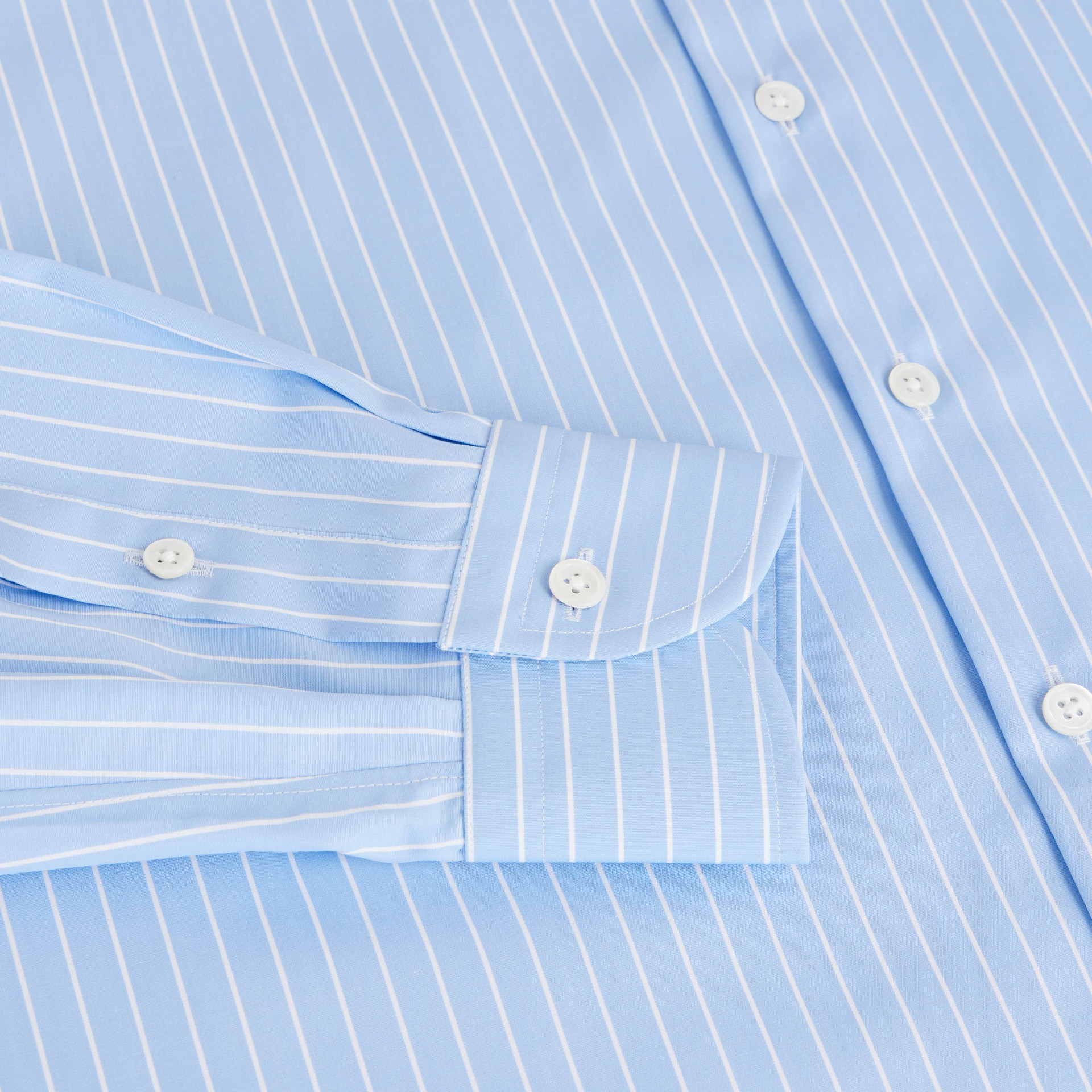 Chemise homme Popeline Rayé Bleu