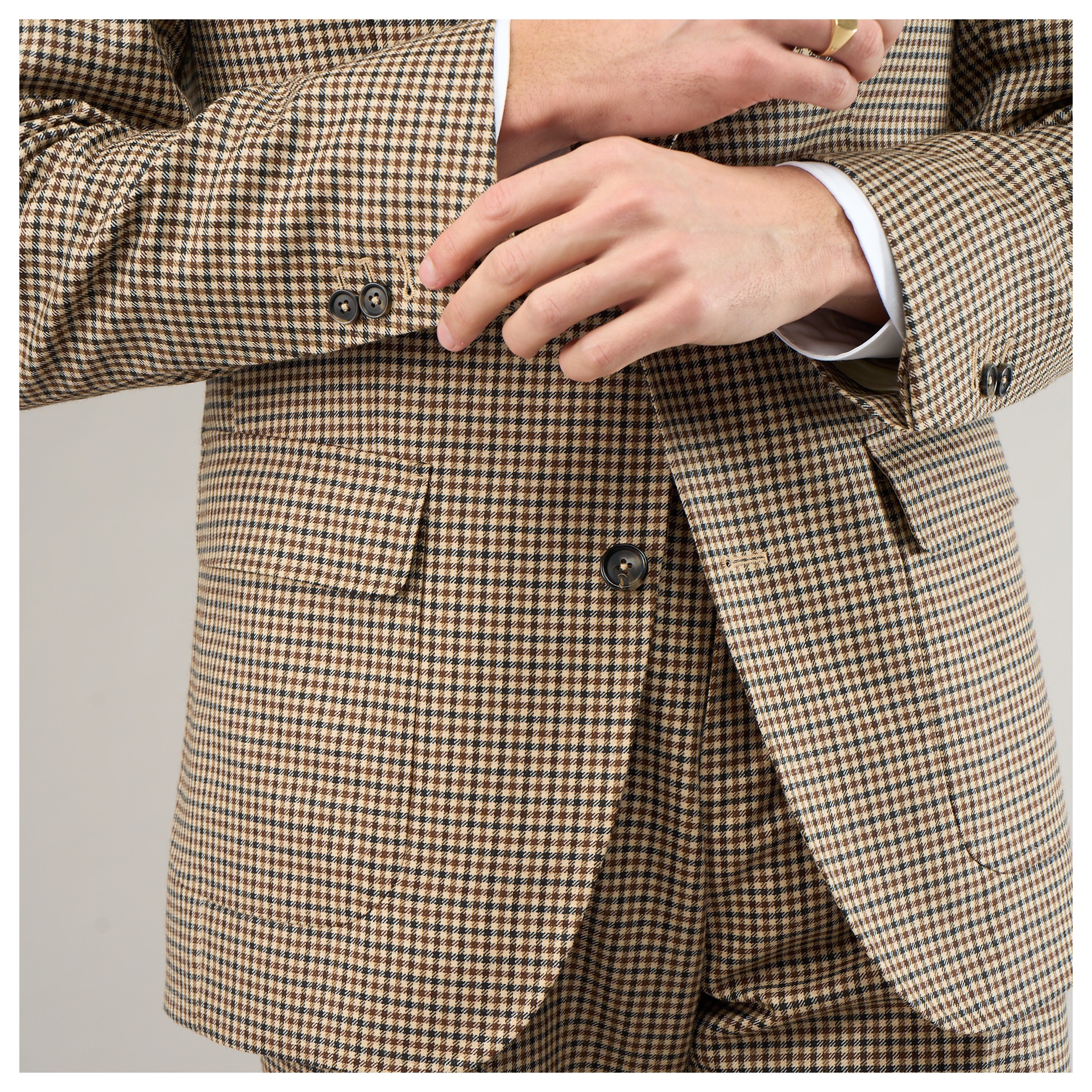 Veste à motif Guncheck