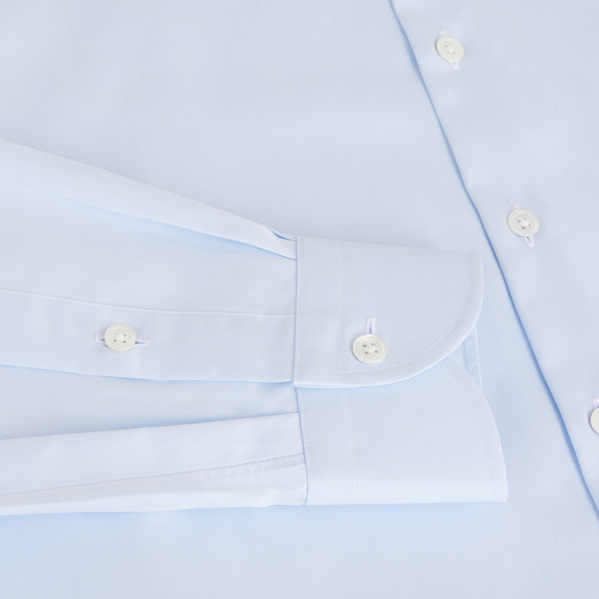 Chemise homme Twill Uni Bleu