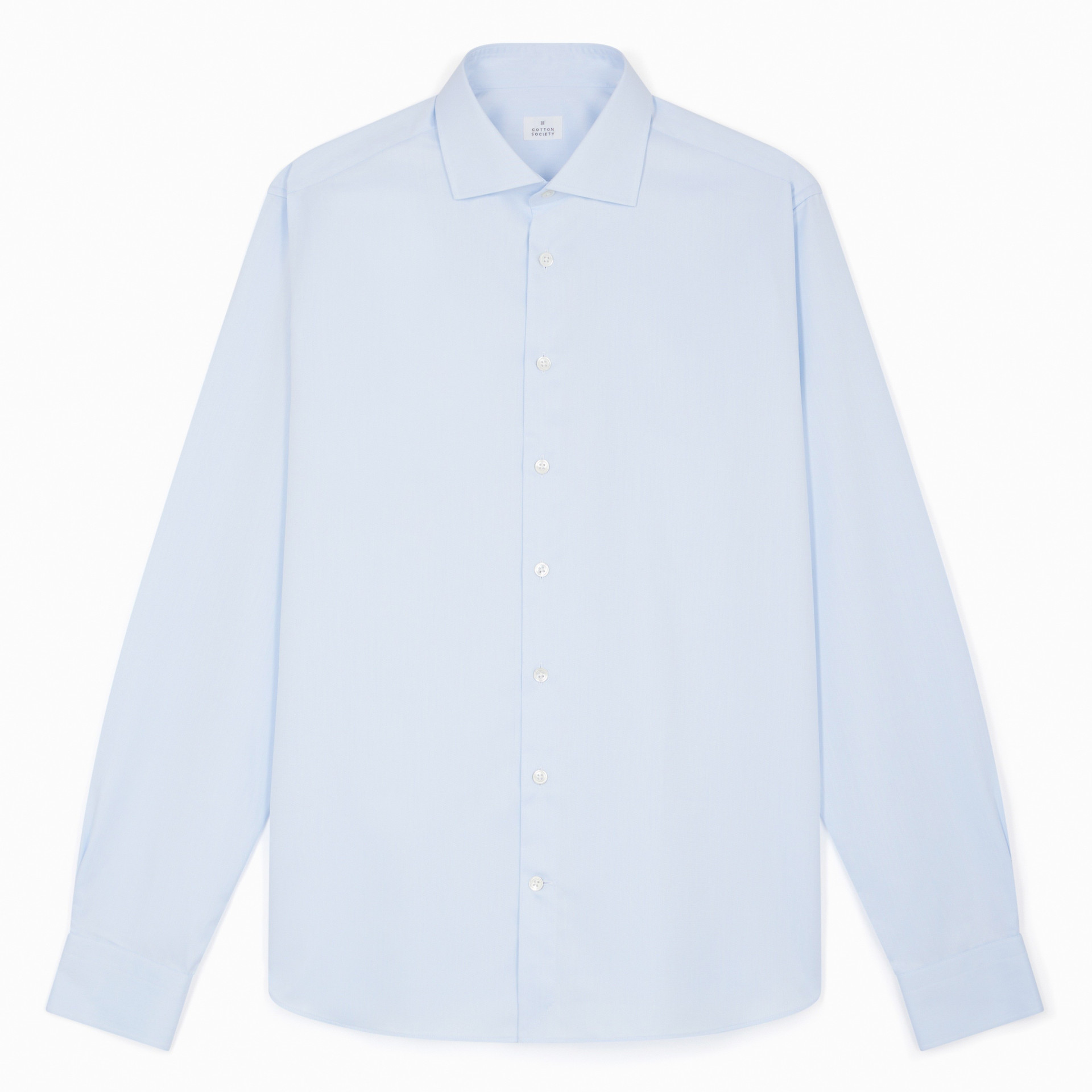 Chemise homme Twill Uni Bleu